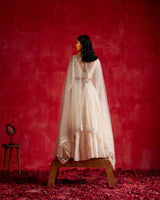 Off White BK Lehenga with Embroidered Dupatta