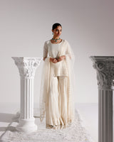 Off White Lotus Straight Sharara