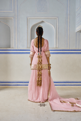 Vintage blush Straight Sharara