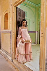 Vintage blush spaghetti Straight Sharara