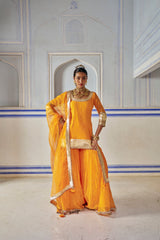 Saffron Straight Sharara