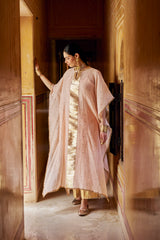 Vintage blush line kaftan with pant