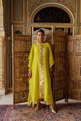 Citron line kaftan with pant