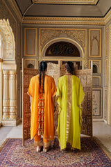 Citron line kaftan with pant