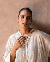 Sunflower embroidered kurta