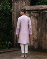 Onion Big Border Full Embroidered Kurta with Pants
