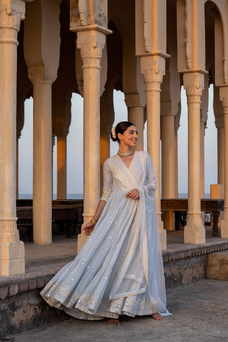 Ice Blue Diamond Angrakha